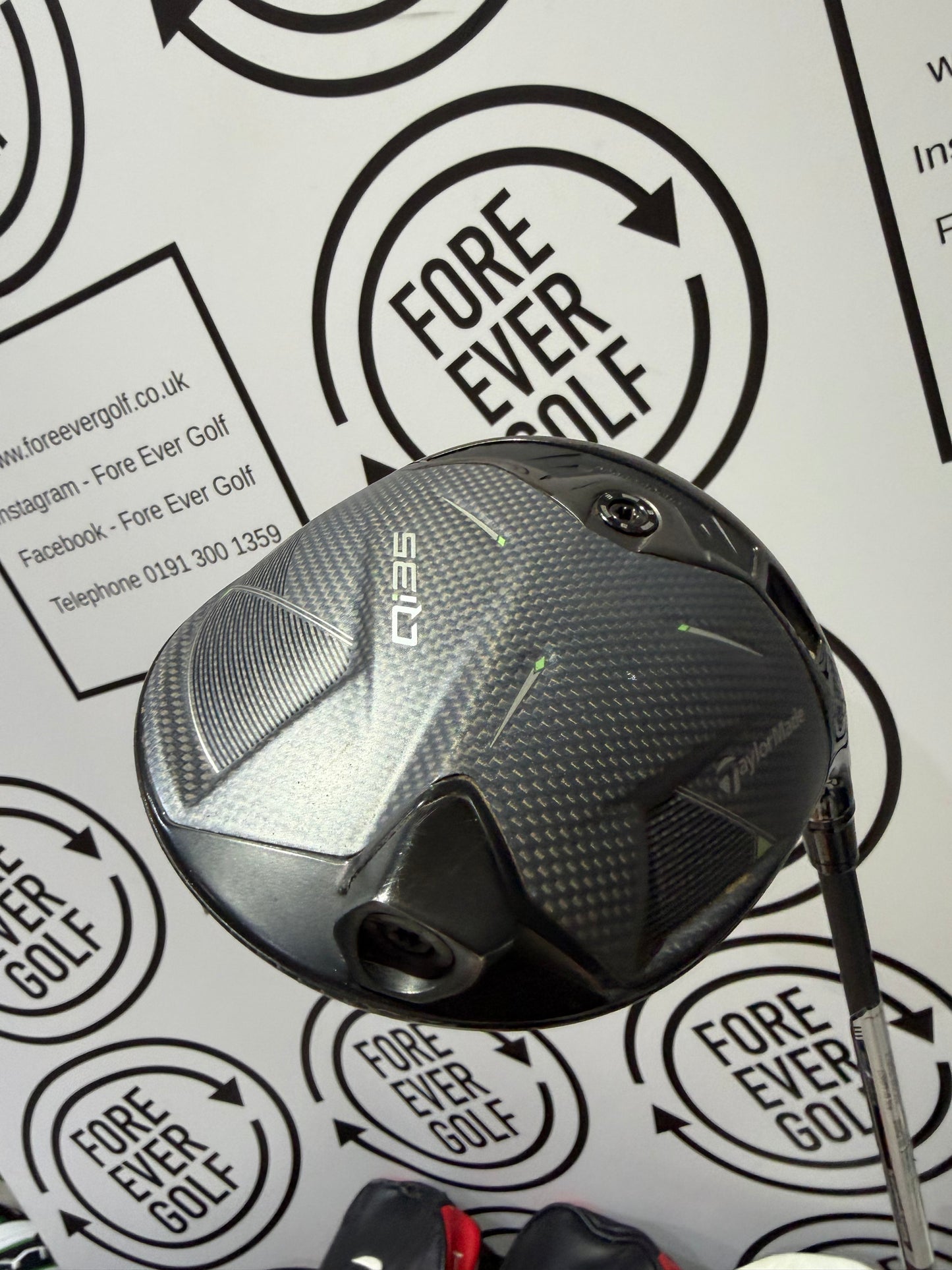 TAYLORMADE Qi35 DRIVER / 10.5 Deg / Mens RH / 50g Regular Flex