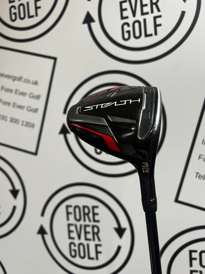 TAYLORMADE STEALTH 3 WOOD / 15 Deg / RH / ACCRA 50 Reg Flex Shaft