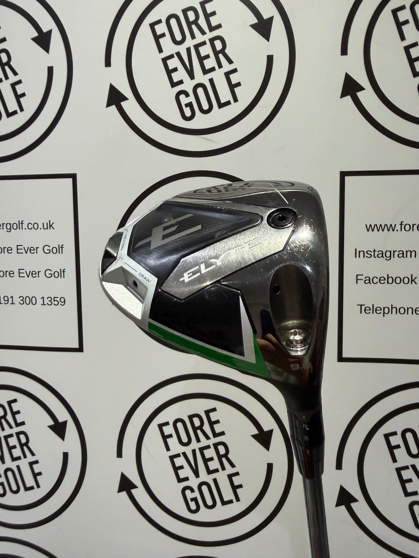 CALLAWAY ELYTE DRIVER / 9 Degree / Mens RH / 50g Reg Flex