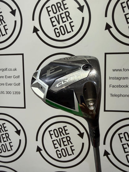 CALLAWAY ELYTE DRIVER / 9 Degree / Mens RH / 50g Reg Flex
