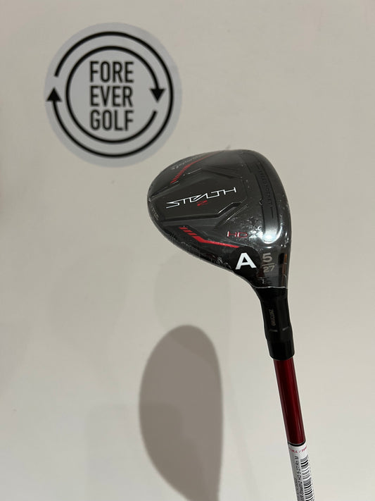 TAYLORMADE STEALTH 2 HD 5 HYBRID (27 Deg), Mens RH, 50g A Flex