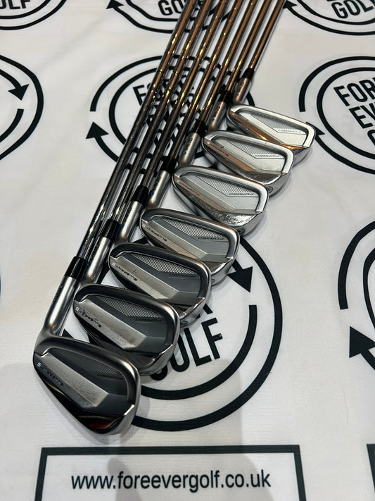 PING BLUEPRINT S IRONS / 4 - PW / RH / 105g Stiff Flex / BLUE DOT