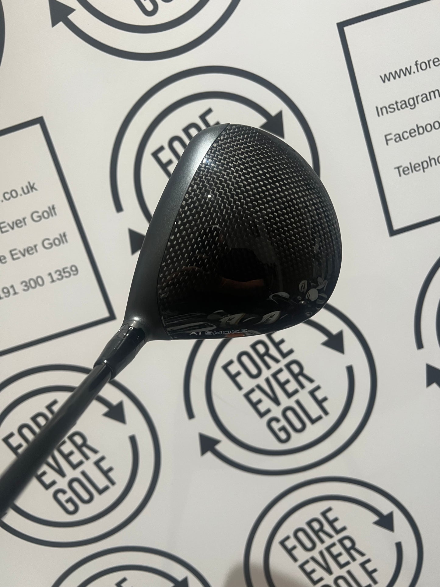 CALLAWAY Ai SMOKE TRIPLE DIAMOND DRIVER / 9 Degree / RH / 65g X-Stiff Flex