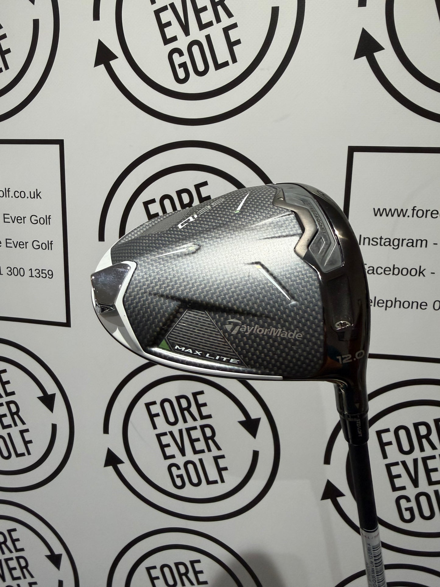 TAYLORMADE Qi35 MAX LITE Driver / 12 Degree / RH / 40g R2 Soft Reg Flex