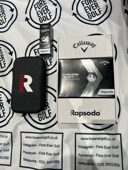 RAPSODO MLM2 PRO GOLF LAUNCH MONITOR SIMULATOR + ACCESSORY PACK & CALLAWAY BALLS - RRP £649
