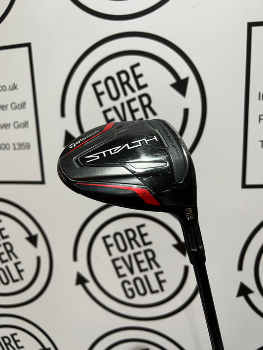 TAYLORMADE STEALTH 3 WOOD / 15 Deg / RH / 50g Reg Flex