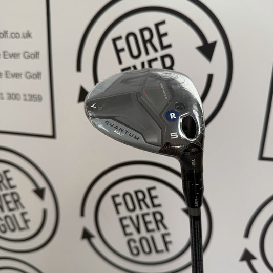 CALLAWAY QUANTUM MAX 5 WOOD / 18 Deg / RH / 60g Reg Flex / NEW