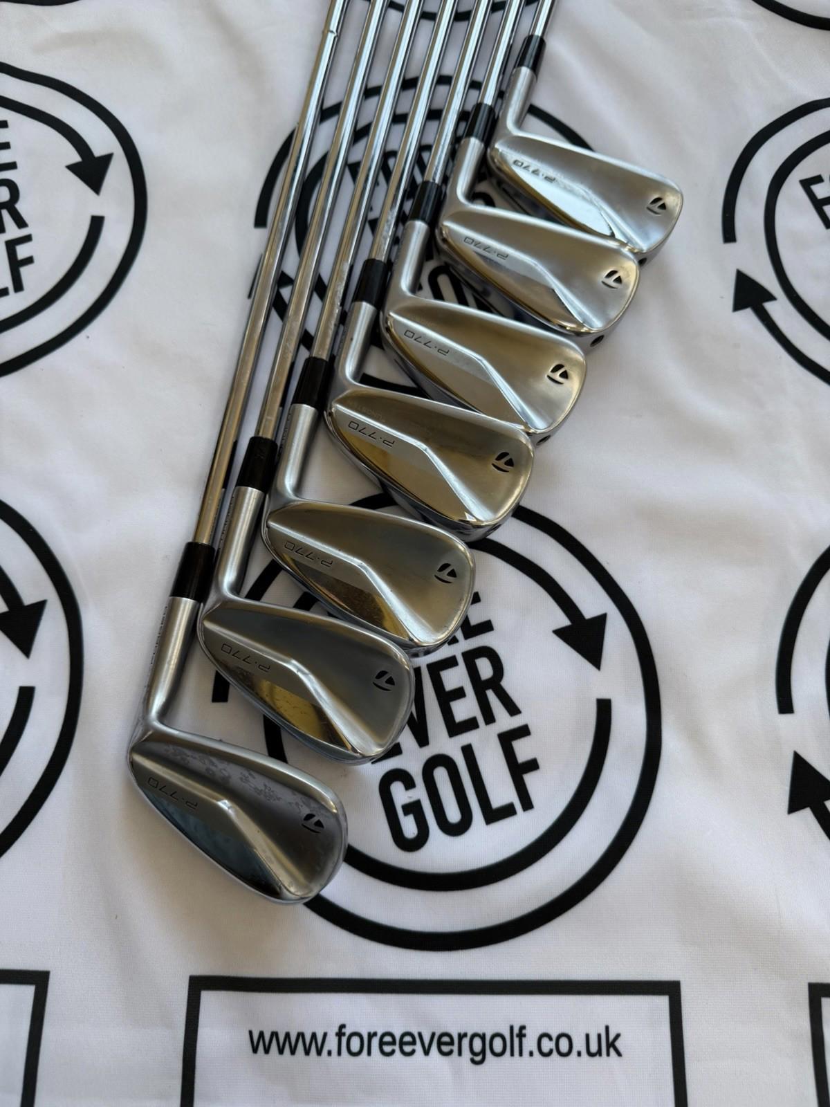 TAYLORMADE P770 (2020) IRONS / 4 - PW / Mens RH / 95g Reg Flex / V.GOOD USED