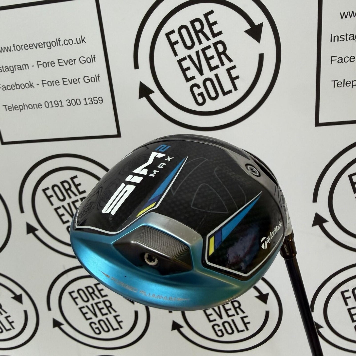 TAYLORMADE SIM2 MAX DRIVER / 10.5 Degree / RH / 50g Reg Flex / GOOD USED