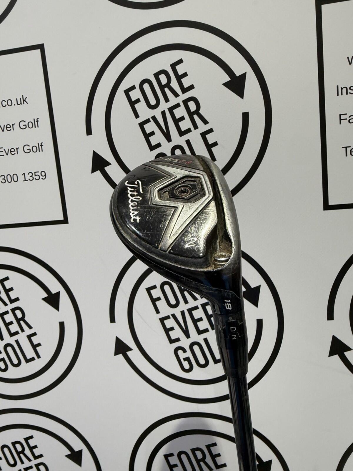 TITLEIST 915H 2 HYBRID / 18 Deg / RH / 80g Regular Flex / OK USED
