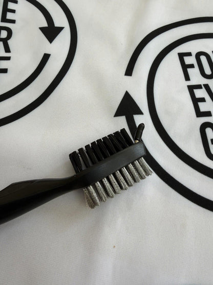 DUAL SIDED GOLF CLUB BRUSH / Golf Club Cleaner / Retractable