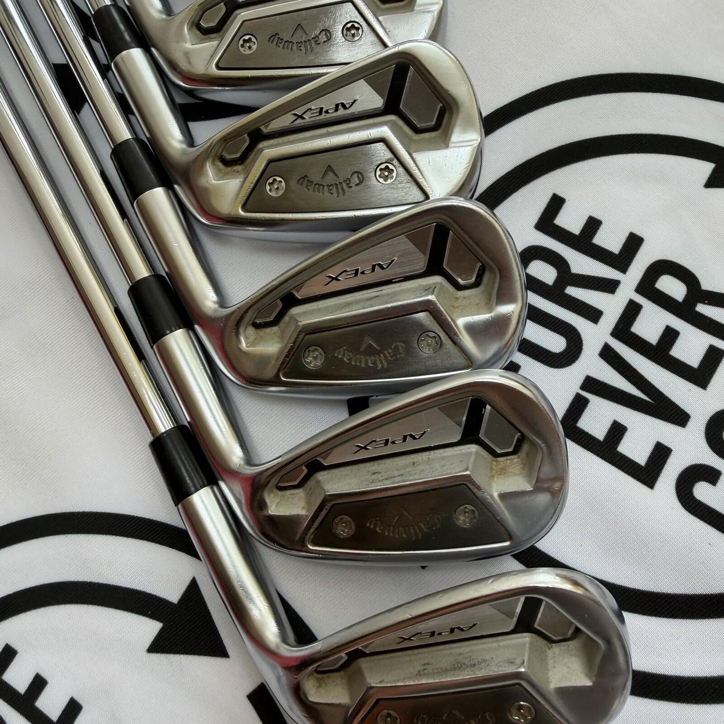 CALLAWAY TCB FORGED IRONS / 4 - PW / Mens RH / Project X 6.5 X-Stiff Flex / GOOD