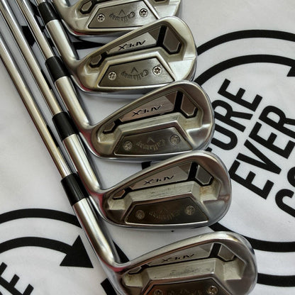 CALLAWAY TCB FORGED IRONS / 4 - PW / Mens RH / Project X 6.5 X-Stiff Flex / GOOD