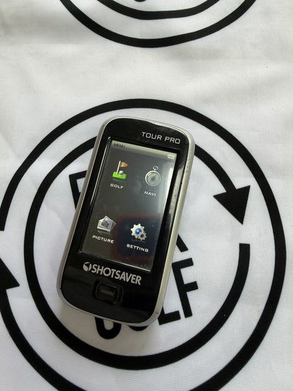 SNOOPER SHOT SAVER TOUR PRO GOLF GPS / HAND HELD / GOOD USED