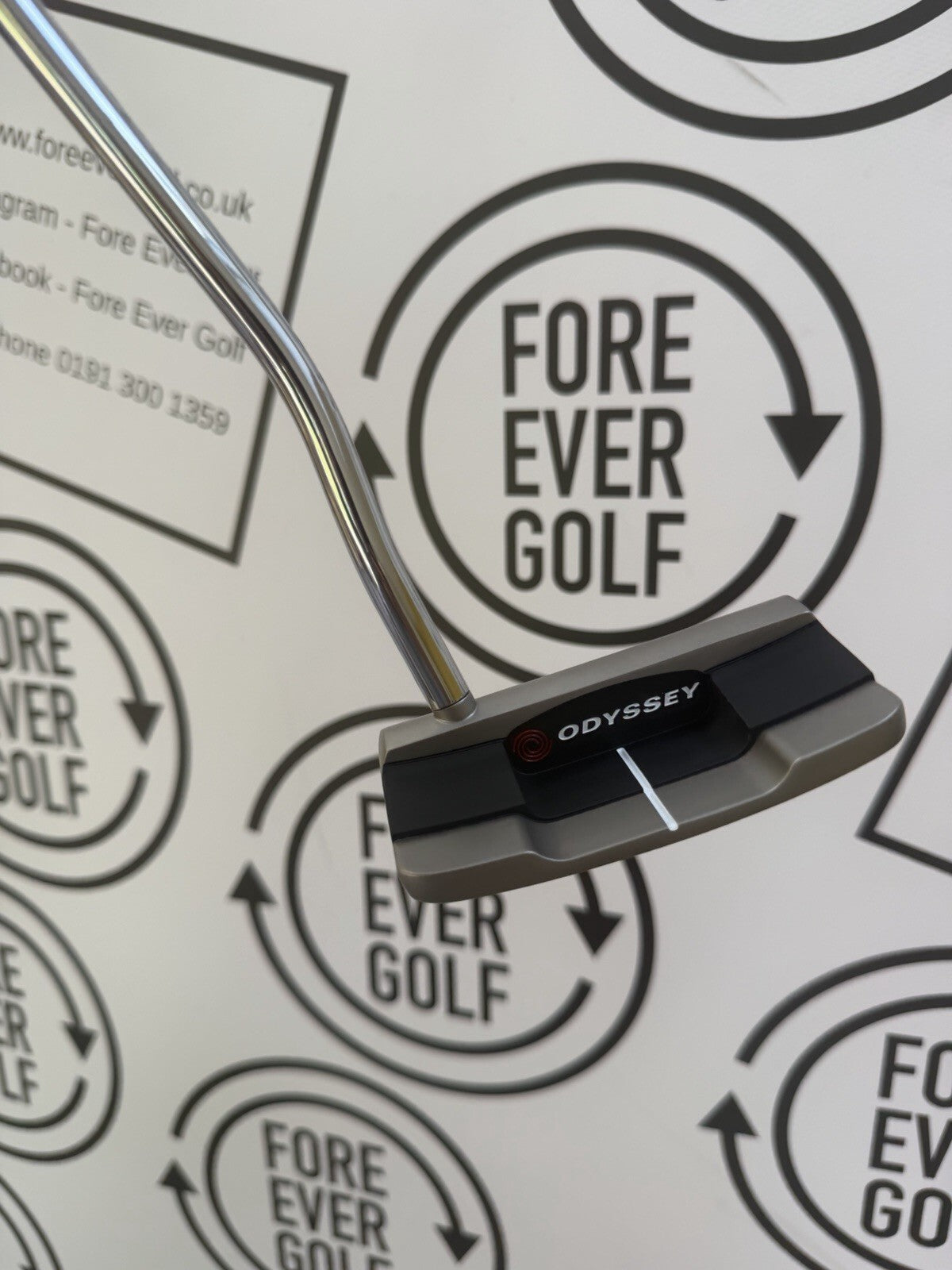 ODYSSEY MICROHINGE DW DOUBLE WIDE PUTTER / 34” / RH / MINT USED