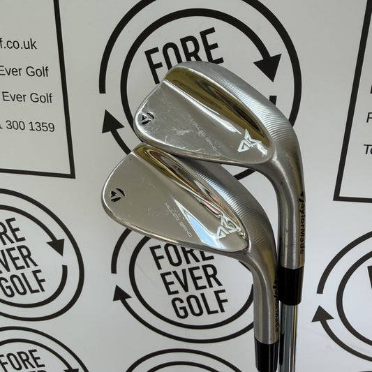 TAYLORMADE MG3 CHROME WEDGE SET / 52 & 56 / RH / Wedge Flex / V.GOOD USED