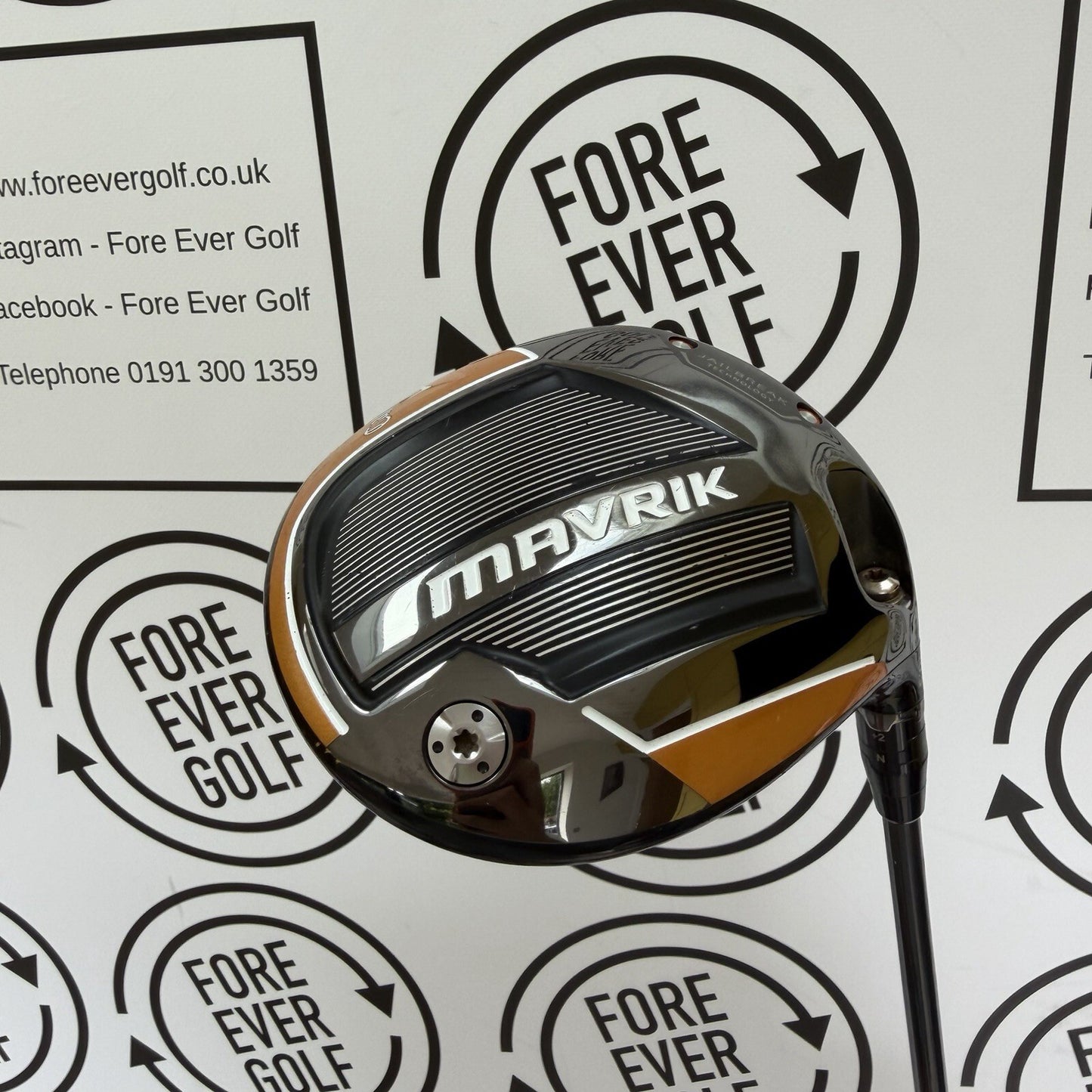 CALLAWAY MAVRIK DRIVER / 10.5 Deg / RH / 60g Stiff Flex / V.GOLD USED
