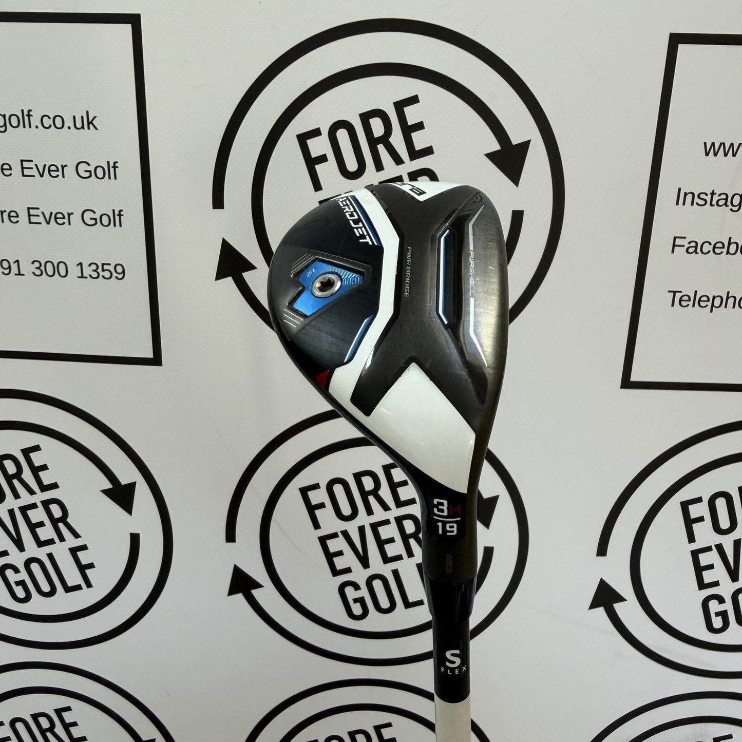 COBRA AEROJET 3 HYBRID / 19 Degree / RH / 85g Stiff Flex / V.GOOD USED