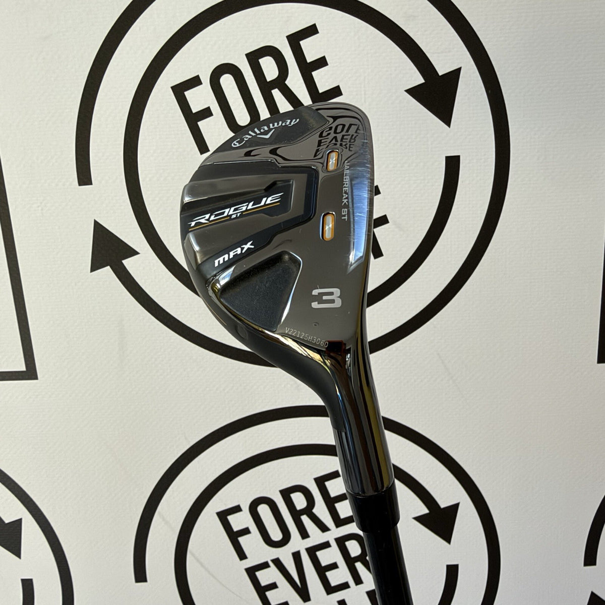 CALLAWAY ROGUE ST MAX 3 HYBRID / 19 Deg / RH / 65g Reg Flex / GOOD USED