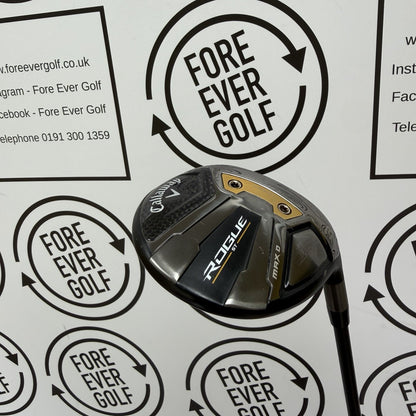 CALLAWAY ROGUE ST MAX-D 3 WOOD / 16 Deg / RH / 50g Reg Flex / GOOD USED
