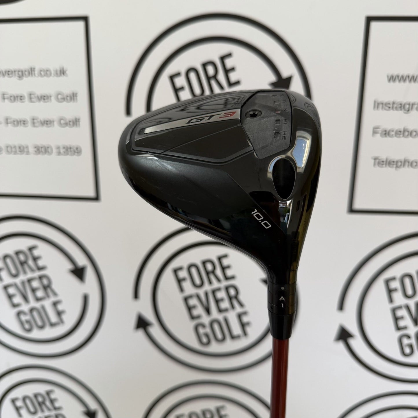 TITLEIST GT3 DRIVER / 10 Degree / Mens RH /  50g Reg Flex / GOOD USED