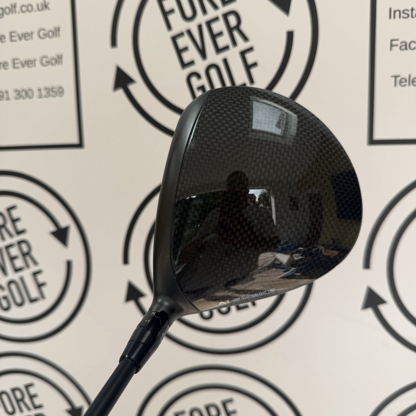 CALLAWAY Ai SMOKE TRIPLE DIAMOND MAX  DRIVER / 9 Deg / 55g Reg Flex / RH / VGC