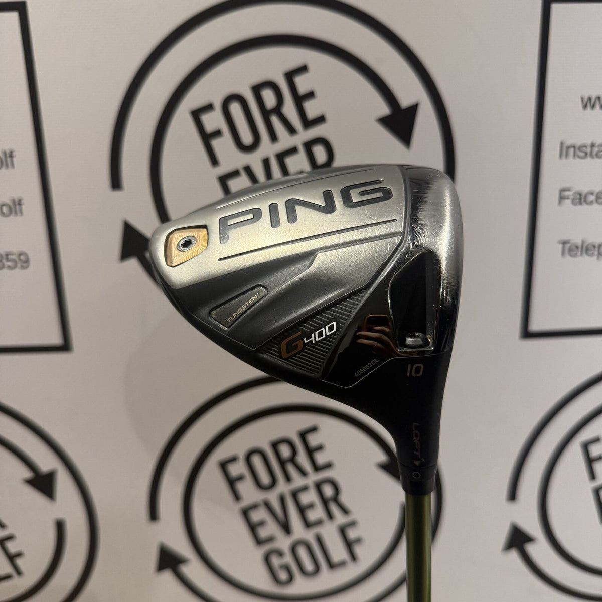 PING G400 SFT DRIVER / 10 Deg / Mens RH / 75g Reg Flex / GOOD USED