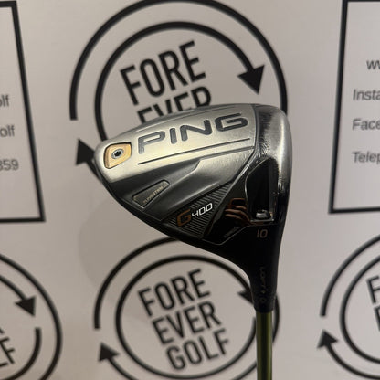PING G400 SFT DRIVER / 10 Deg / Mens RH / 75g Reg Flex / GOOD USED