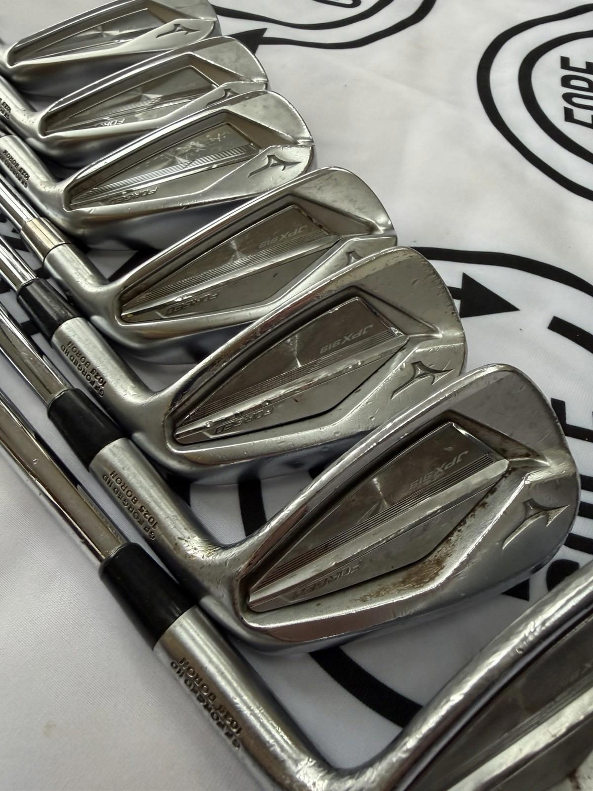 MIZUNO JPX 919 FORGED IRONS / 4 - PW / Mens RH / 105g Reg Flex / OK USED