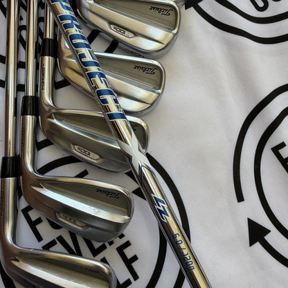 TITLEIST T100s (2021) IRONS / 4 - PW / RH / 120g Stiff Flex / V.GOOD USED