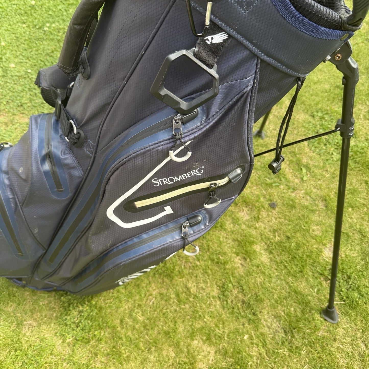 STROMBERG x THE OPEN Golf Carry Bag / Navy / 14 Way Divide / OK USED