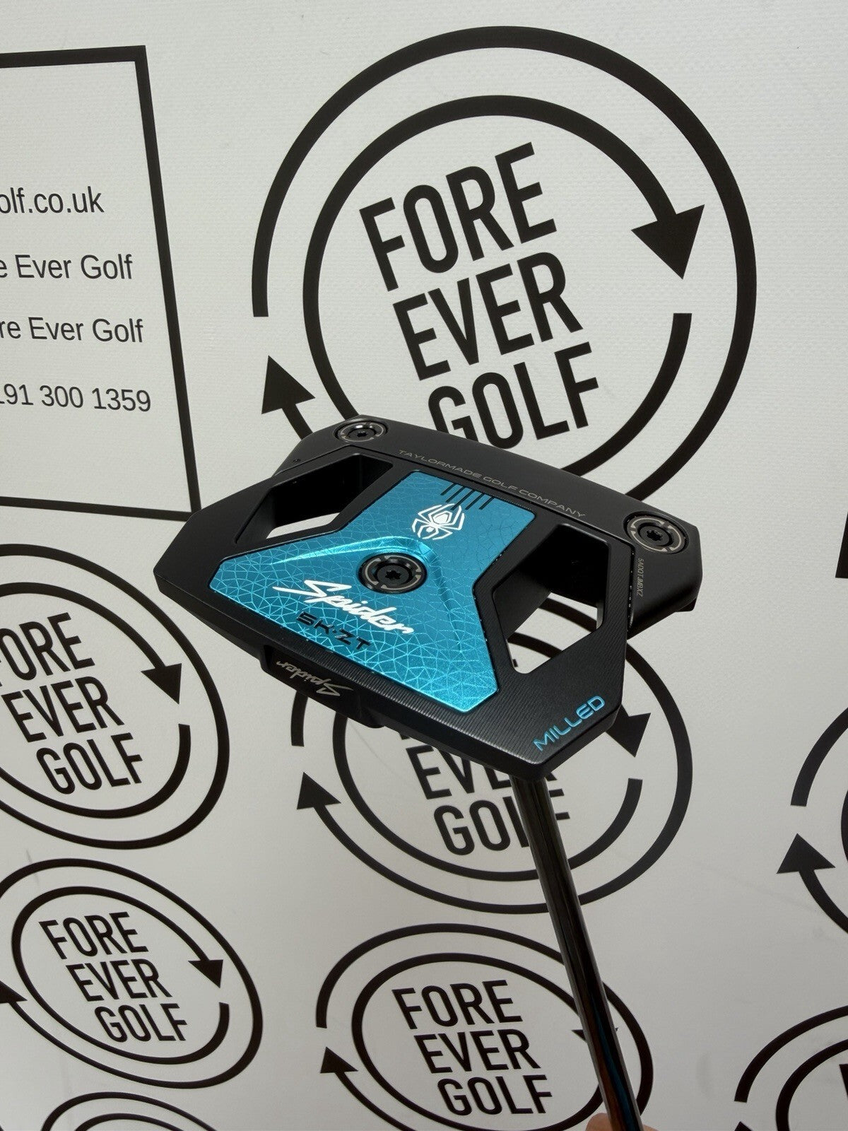TAYLORMADE SPIDER ZT 5K PUTTER / Black/Black / 34” / RH / MINT USED