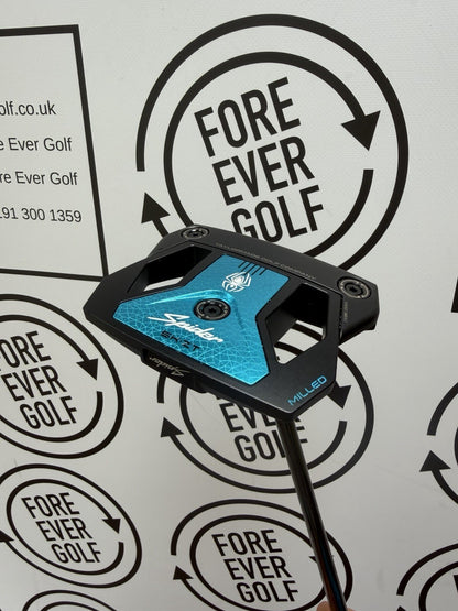 TAYLORMADE SPIDER ZT 5K PUTTER / Black/Black / 34” / RH / MINT USED