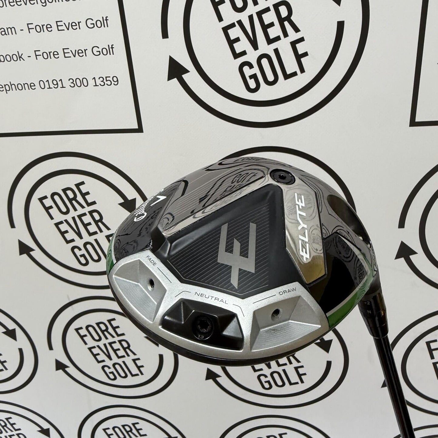CALLAWAY ELYTE DRIVER / 10.5 Degree / Mens RH / 60g X-Stiff Flex / MINT USED
