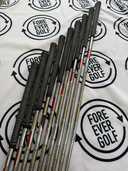 TAYLORMADE M2 IRONS / 5 - PW + GW + SW + LW (9 clubs) / 90g Reg Flex / RH / GOOD