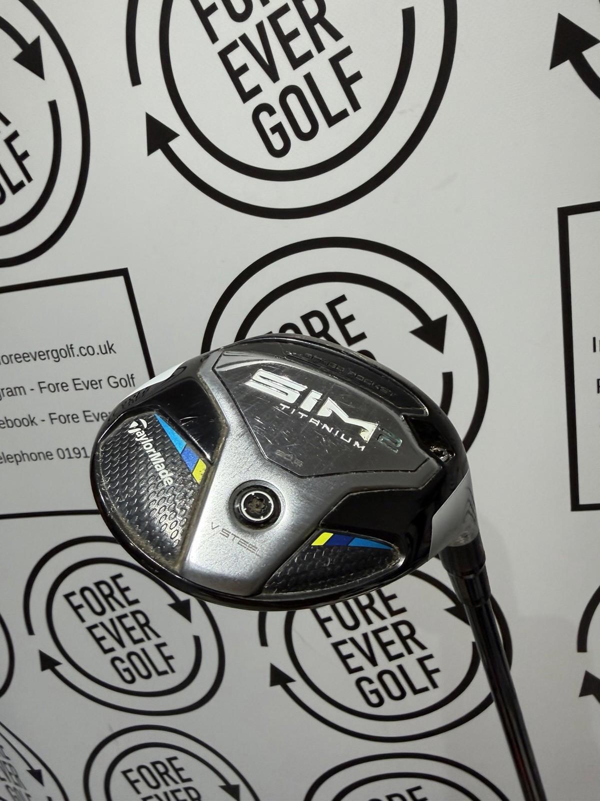 TAYLORMADE SIM2 TITANIUM 3 WOOD / 15 Deg / RH / 60g Stiff Flex / V.GOOD USED