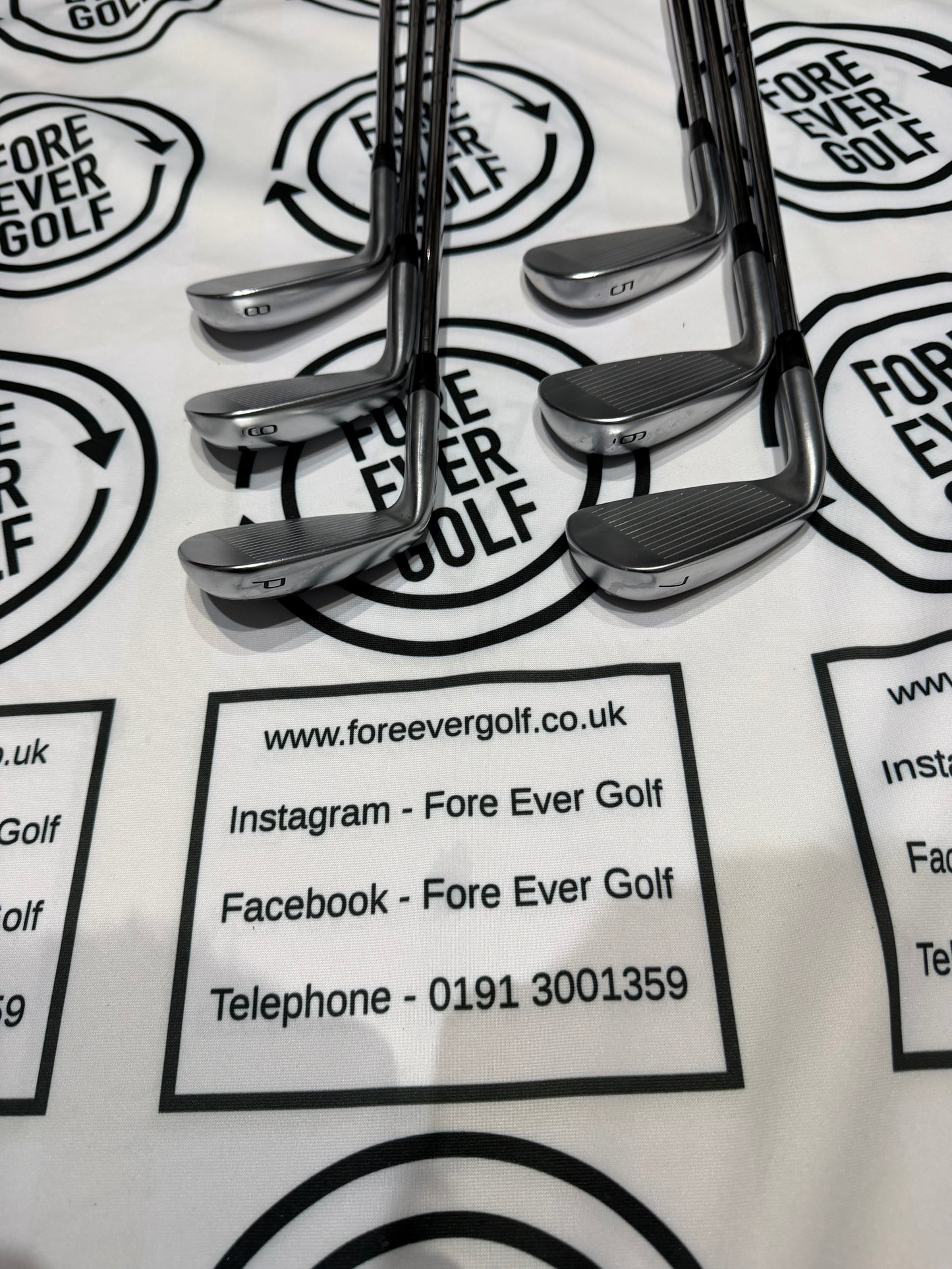 MIZUNO JPX 919 HOT METAL IRONS / 5 - PW / RH / Regular Flex