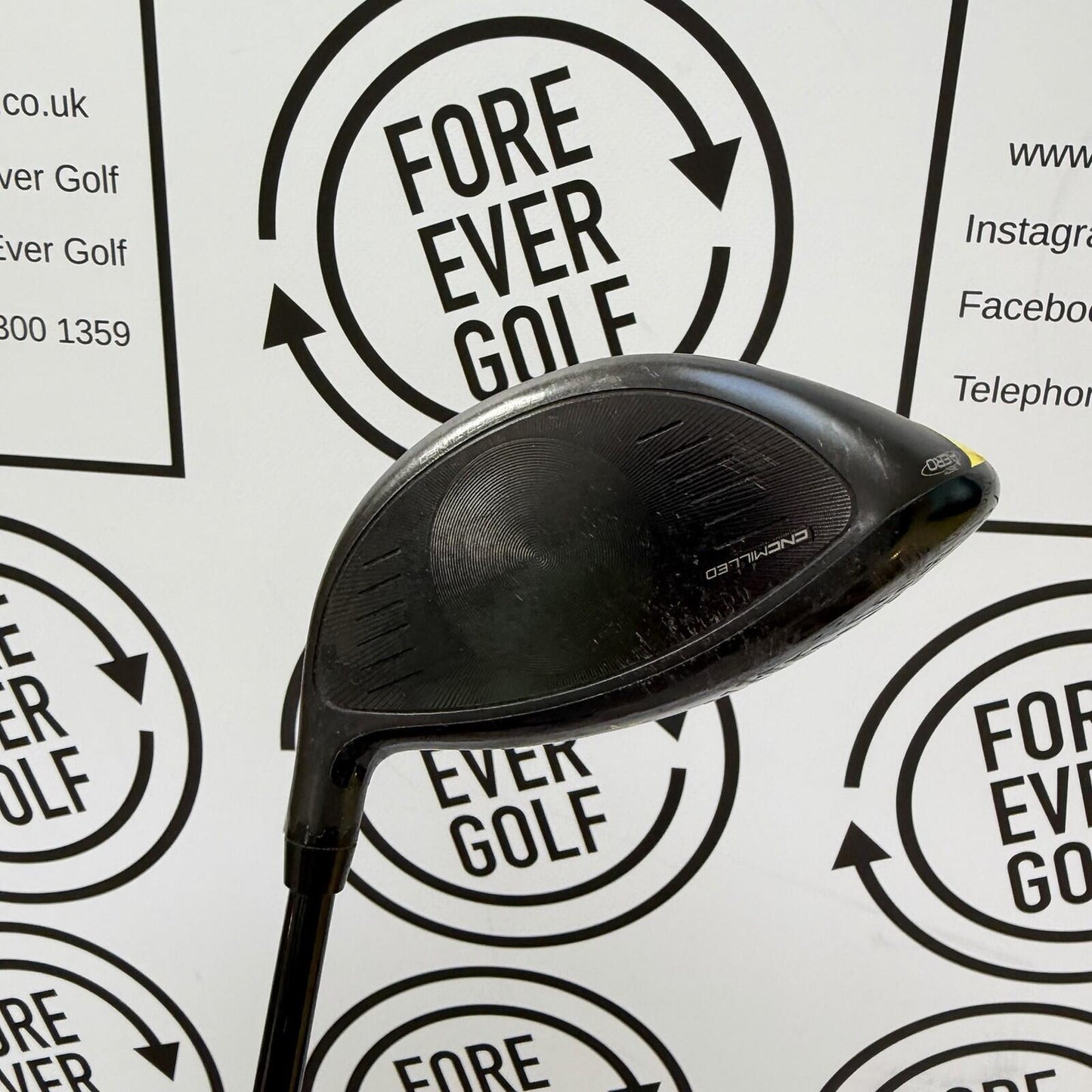 COBRA F9 DRIVER / 10.5 Degree / Mens RH / 60g Stiff Flex / OK USED