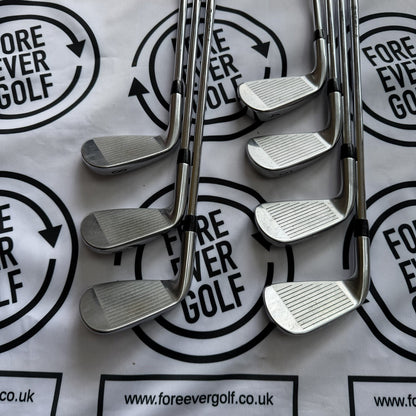 TITLEIST AP3 718 IRONS / 4 - PW / Mens RH / Reg Flex AMT Red Shafts / GOOD USED