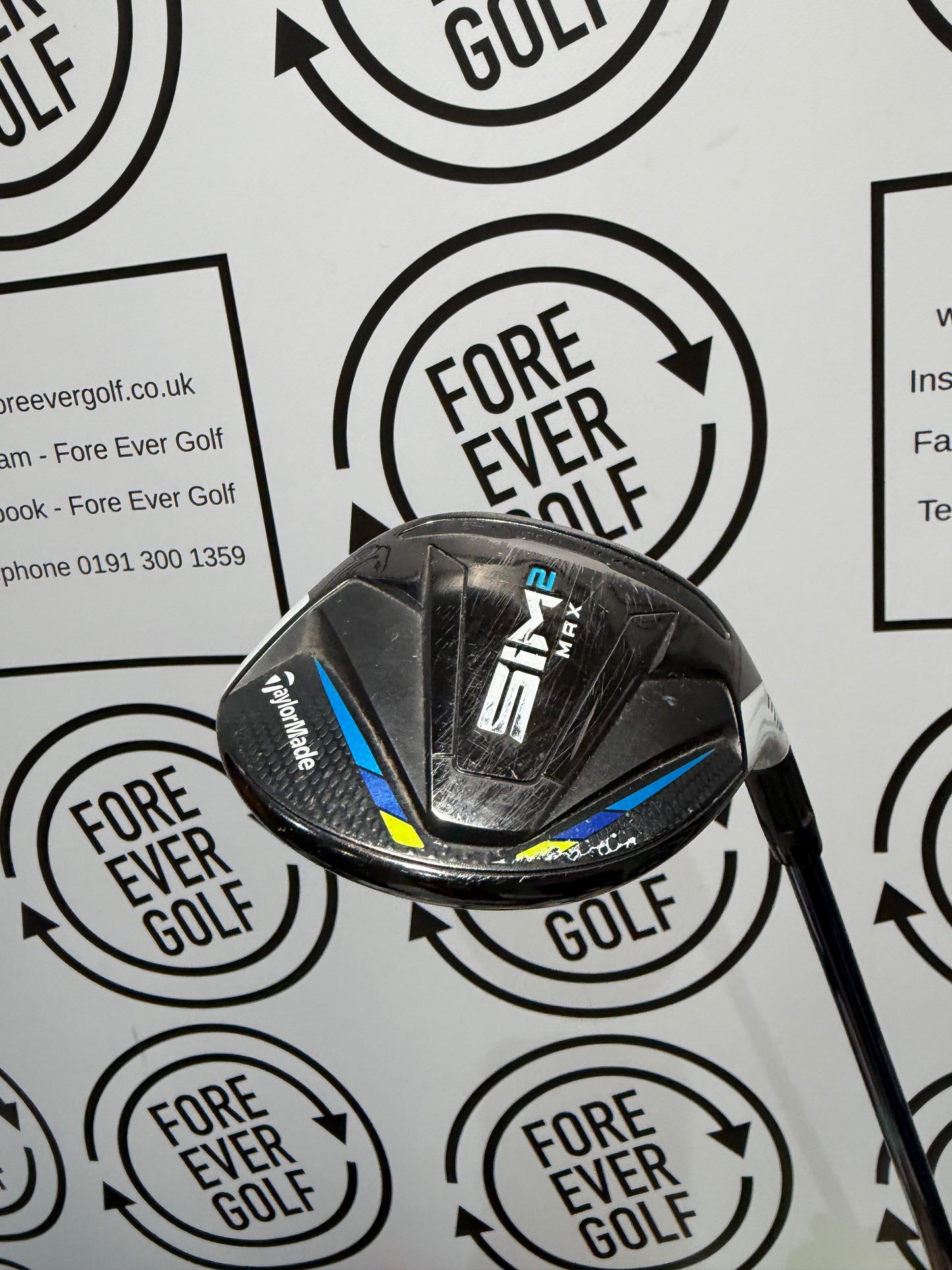 TAYLORMADE SIM2 MAX 3 WOOD / 15 Degree / RH / 50g Reg Flex