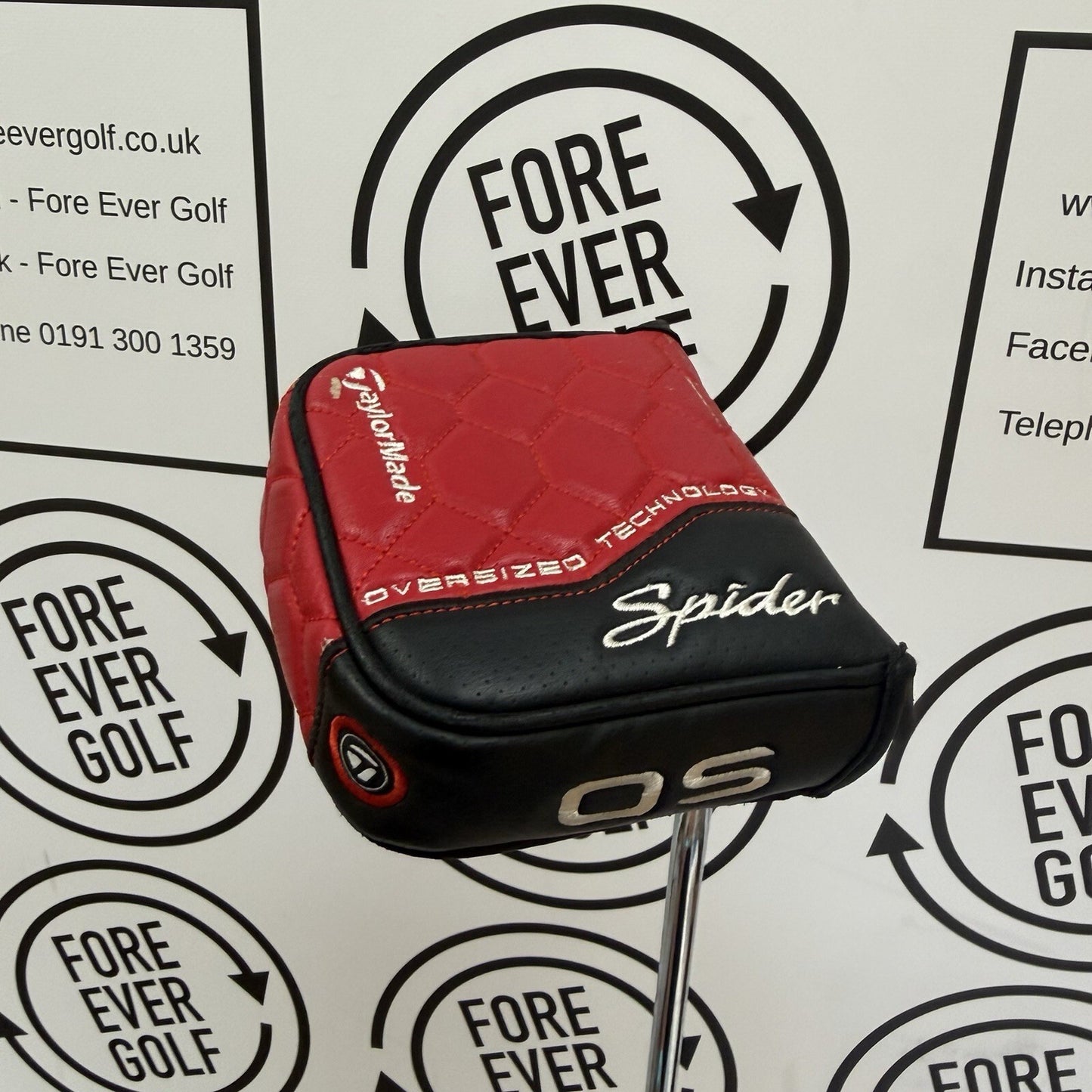 TAYLORMADE SPIDER OS PUTTER / 33” / Mens RH / GOOD USED