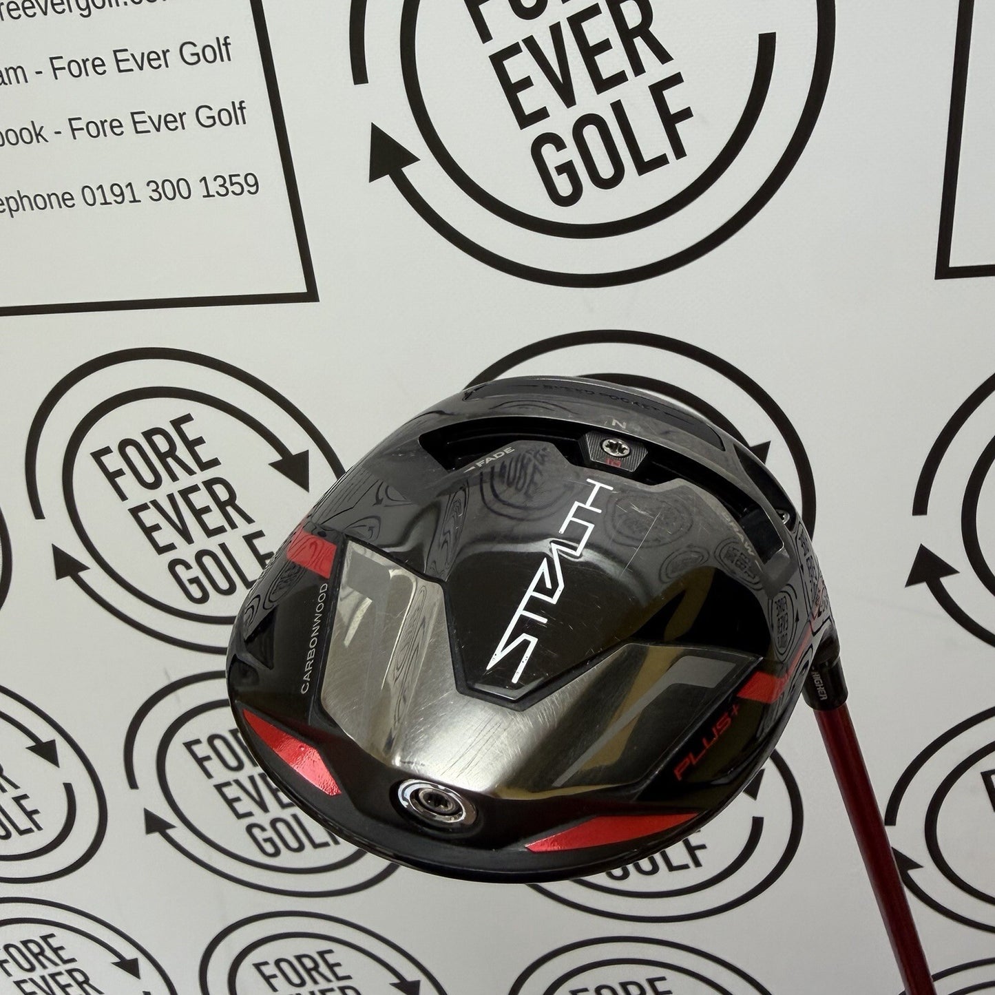 TAYLORMADE STEALTH PLUS+ DRIVER / 10.5 Deg / 50g Reg Flex / GOOD USED