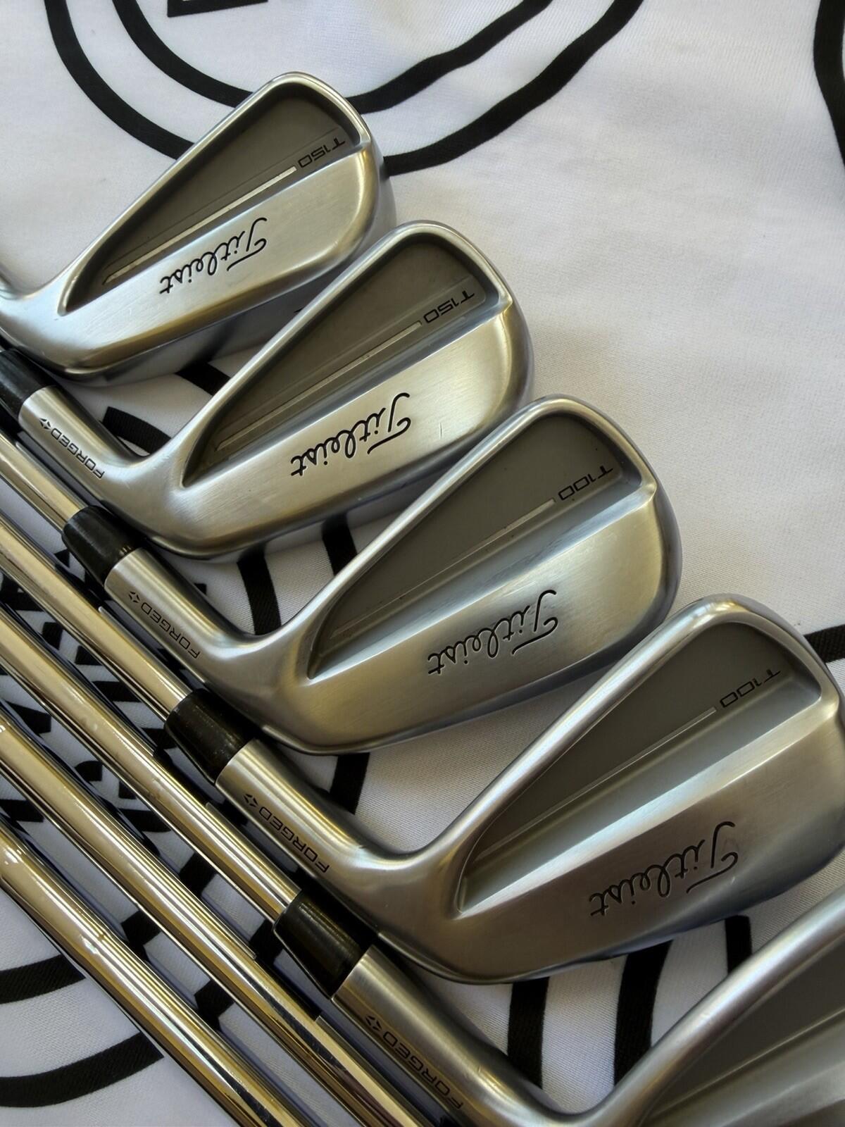 TITLEIST T100/T150 (2025) COMBO IRONS / 4 - PW / RH / 120g Stiff Flex / V.GOOD
