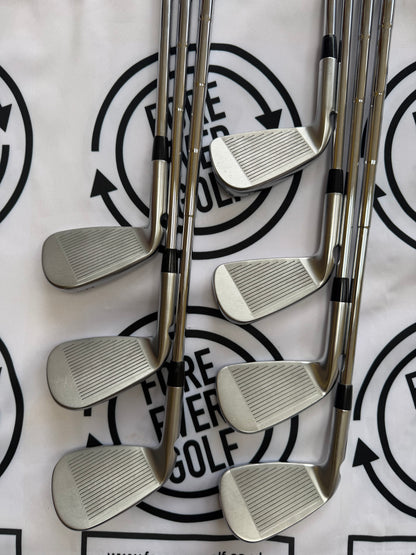 PING i530 IRONS / 5 - UW / Red Dot / 115g Stiff Flex / Mens RH / MINT USED