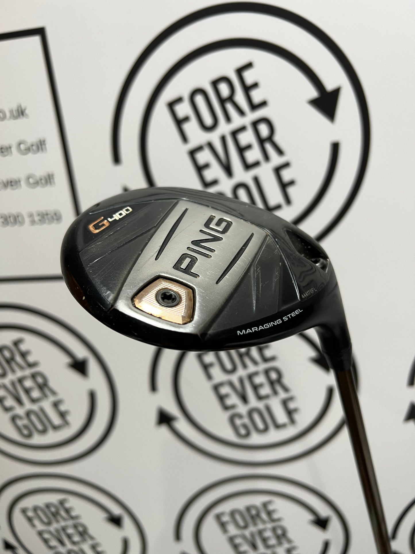 PING G400 3 WOOD / 14.5 Deg / Mens RH / 65g Reg Flex