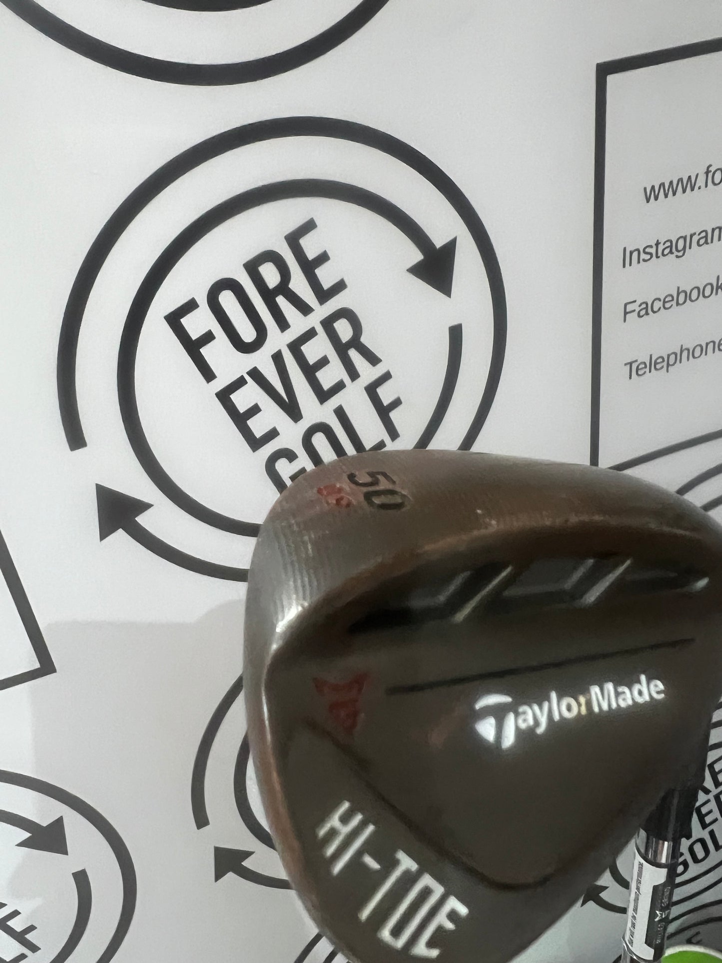 TAYLORMADE HI-TOE MILLED GRIND GAP WEDGE / 50 Deg / RH