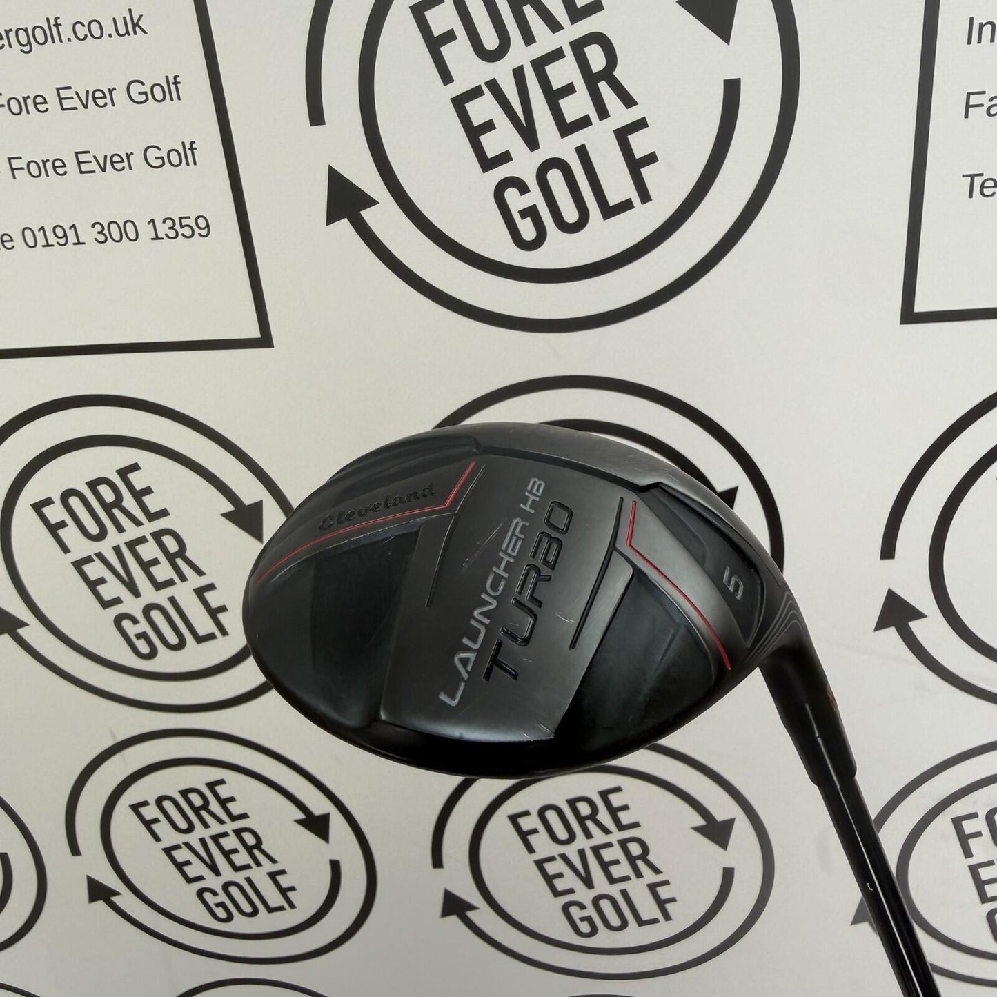 CLEVELAND LAUNCHER HB TURBO 5 WOOD / 18 Degree / RH / 50g Reg Flex / V.GOOD USED