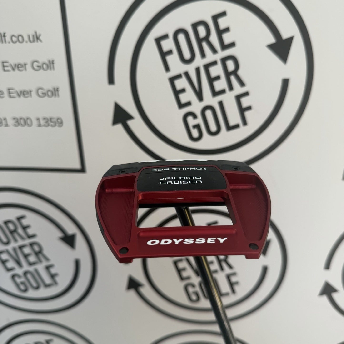 ODYSSEY TRI-HOT S2S JAILBRID CRUISER PUTTER / 38” / RH / MINT USED