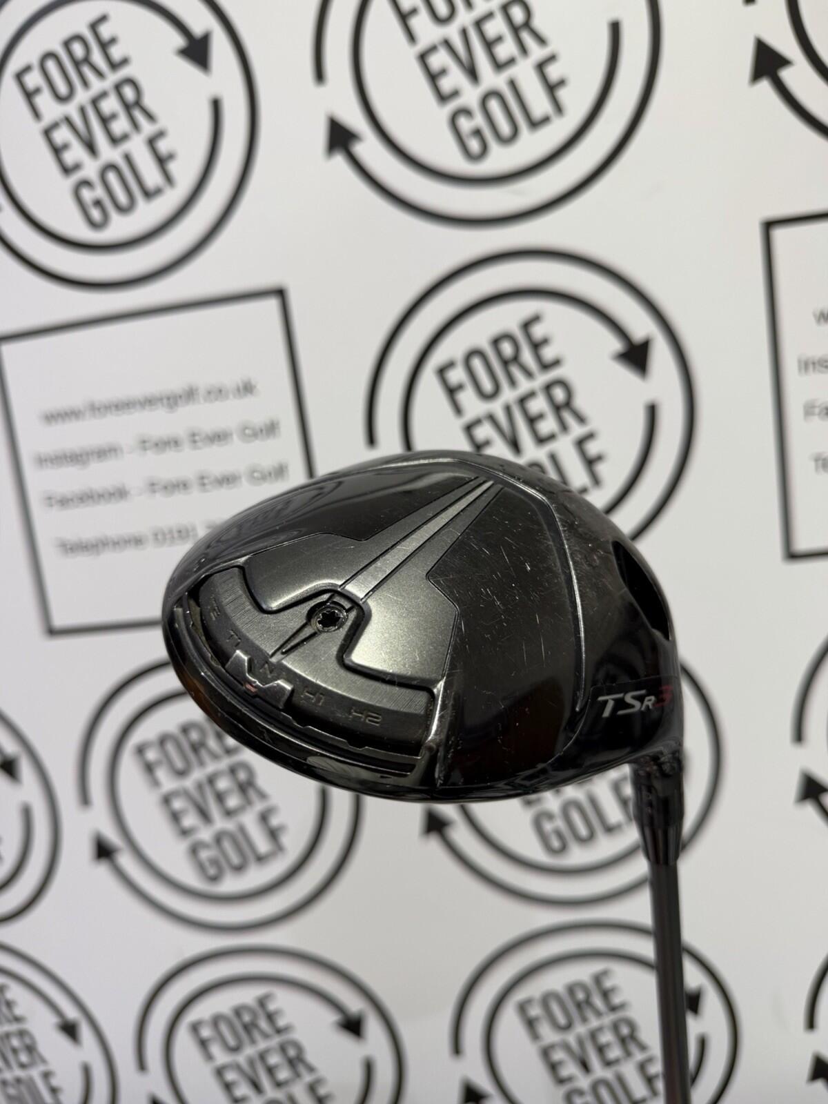 TITLEIST TSR3 DRIVER / 9 Degree / Mens RH / 70g TX-Stiff Flex / GOOD USED
