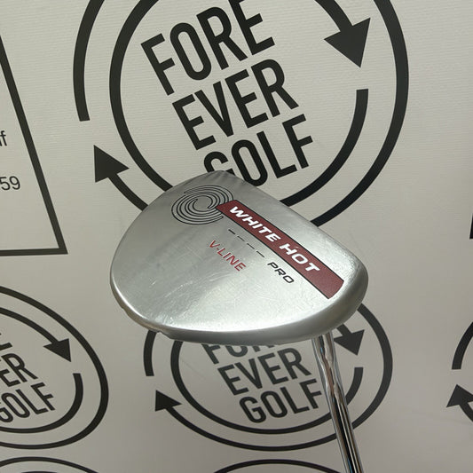ODYSSEY WHITE HOT PRO V-LINE PUTTER / 34” / Mens RH / GOOD USED